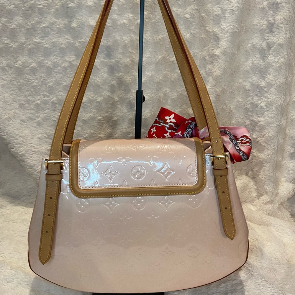 ❌SOLD❌ Louis Vuitton Vernis Monogram Biscayne Bay - Rose Ballerine - Picture 2 of 13